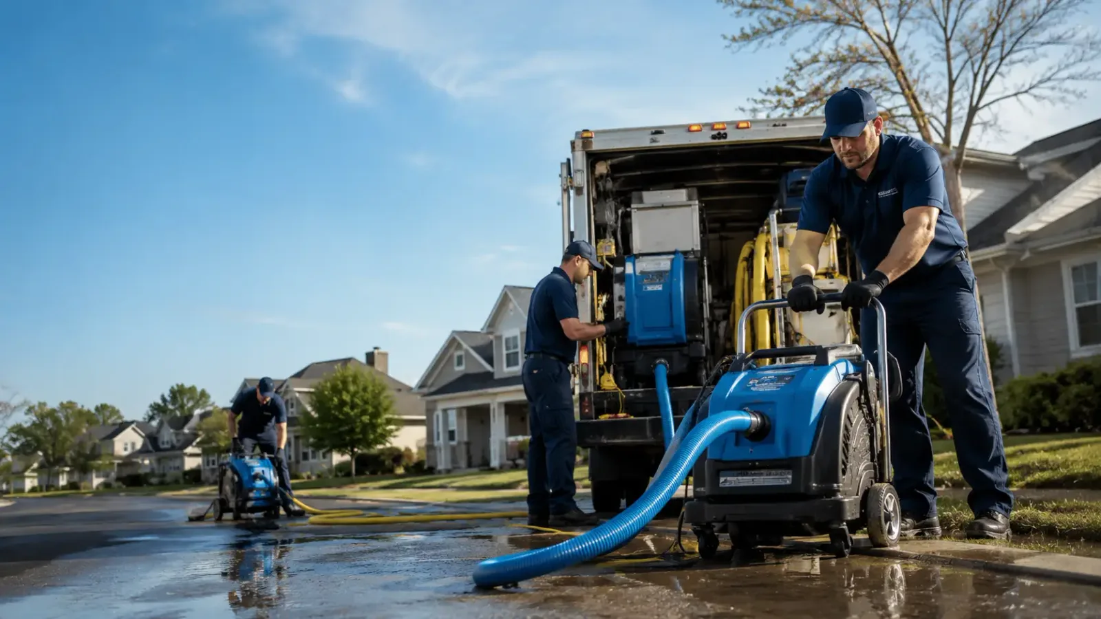 Flood Damage Cleanup in Columbia City, IN